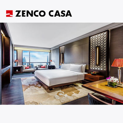 quality  Chinese Style Hotel Bedroom Furniture Set Customizable Size And Color factory