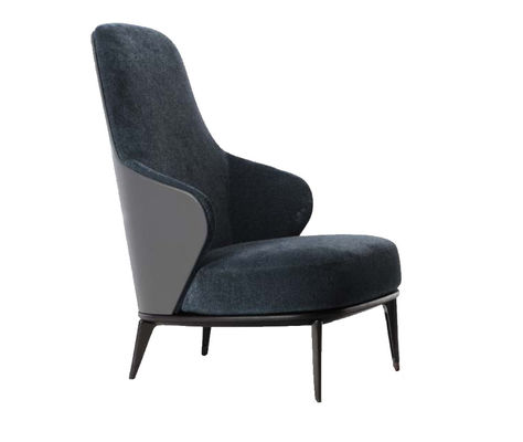Modern High Back Sofa Chair Wearproof Oriental Lounge Chair 68*79*100cm ODM