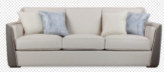 Waterproof Hotel Lobby Furniture Fabric Three Seater Couch Sofa ODM
