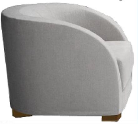 ISO14001 Modern Single Seater Sofa Couch Design Rustproof