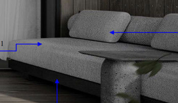 Modern Style 5 Star Modern Style Sofa Chair
