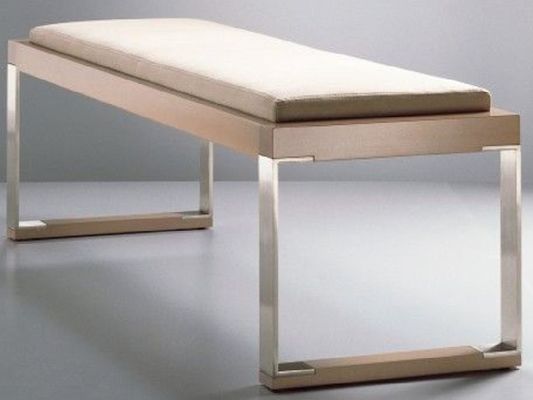 Durable Hotel Lobby Furniture 1200*400*450mm Stylish Indoor Benches