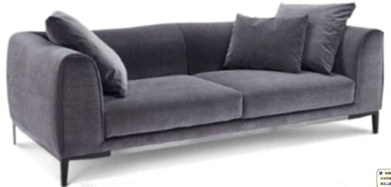 ODM Commercial Black Sofa And Loveseat 2 Seater Small Loveseat Couch