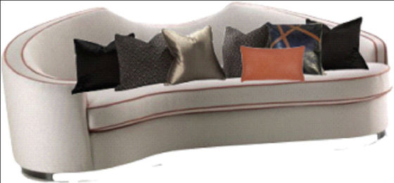 OEM ODM Hotel Style Sofa Comfortable Sofa For Living Room 230*98*90cm