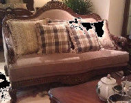 ODM OEM Leather Sofa European Style Furniture Anti Abrasion