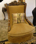 94*108*125cm European Style Furniture Mid Century Modern Sofa Chair Odorless