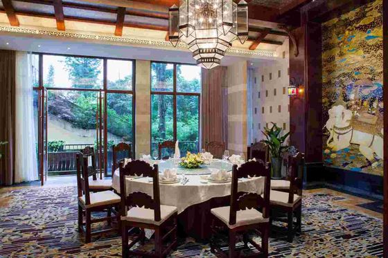 Gleville Southeast Asia Furniture Resort Customized Wood Dining Room Sets