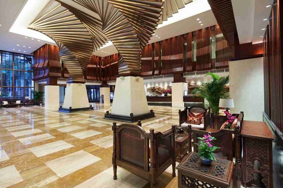 Gleville Southeast Asia Furniture Resort Customized Wood Dining Room Sets