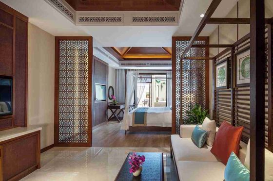 Gleville Southeast Asia Furniture Resort Customized Wood Dining Room Sets