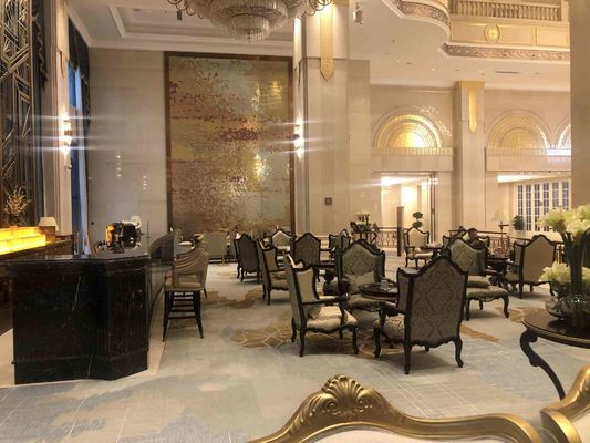 5 Star Hotel International Hotel Custom Dining Table Set Wearproof Waterproof Customized Sofa Set