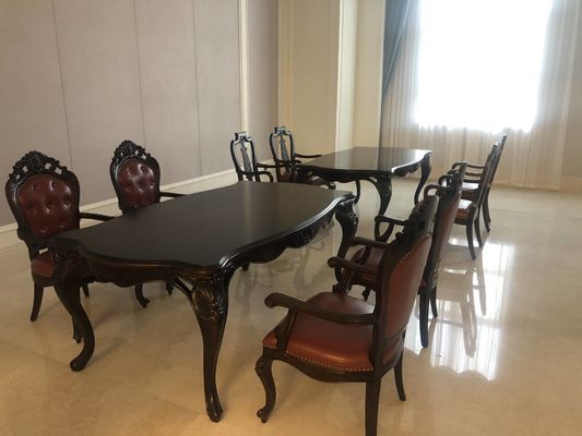 5 Star Hotel International Hotel Custom Dining Table Set Wearproof Waterproof Customized Sofa Set