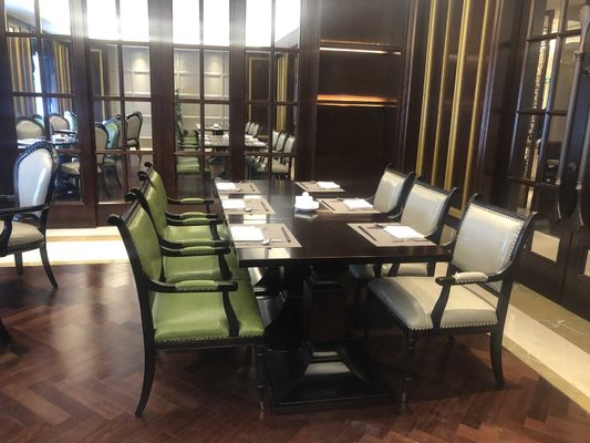 5 Star Hotel International Hotel Custom Dining Table Set Wearproof Waterproof Customized Sofa Set