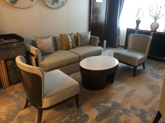 5 Star Hotel International Hotel Custom Dining Table Set Wearproof Waterproof Customized Sofa Set
