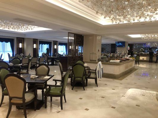 5 Star Hotel International Hotel Custom Dining Table Set Wearproof Waterproof Customized Sofa Set