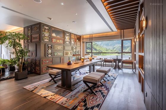 Dust Free Process Tibetan Style Furniture Customized High Level
