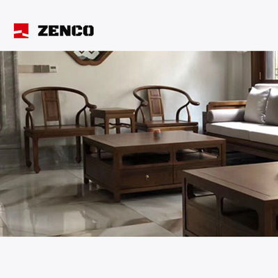 Traditional Chinese Style Furniture Solid Wood Sofa Set and Wooden Chairs