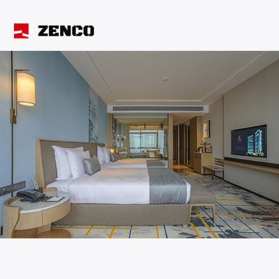 Modern Style Hotel Bedroom Room Furniture Set, Applicable To Hotel Standard Rooms