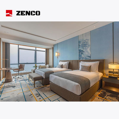 Modern Style Hotel Bedroom Room Furniture Set, Applicable To Hotel Standard Rooms