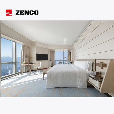 Original Wood Minimalist Hotel Bedroom Furniture Set, Size 3000*600*1100mm