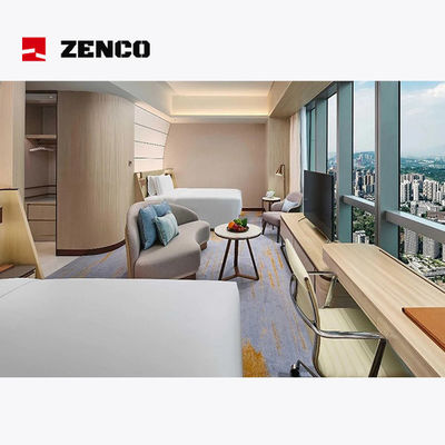 Original Wood Minimalist Hotel Bedroom Furniture Set, Size 3000*600*1100mm