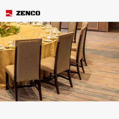 Hotel Restaurant Furniture Set Made Of Solid Ash Wood With Electric Dining Table
