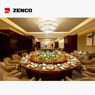 Hotel Restaurant Furniture Set Made Of Solid Ash Wood With Electric Dining Table