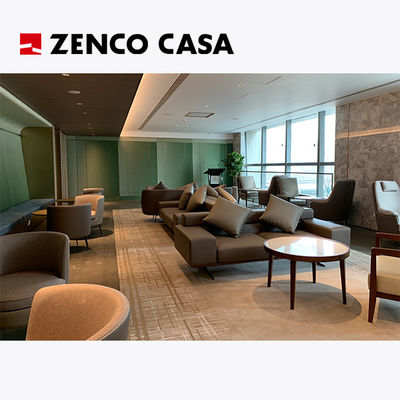 Modern Leisure Furniture Set With Lounge Chairs, Sofas And Coffee Tables