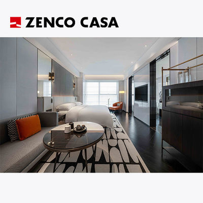Modern Style Hotel Bedroom Furniture Set Bed Size 2000*2000*300mm