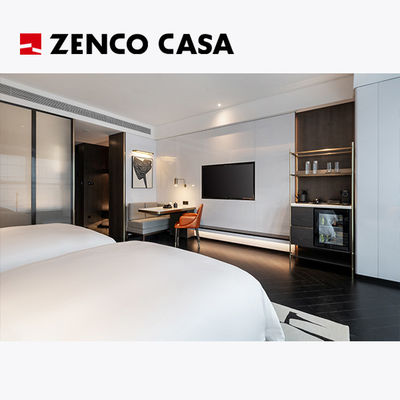 Modern Style Hotel Bedroom Furniture Set Bed Size 2000*2000*300mm