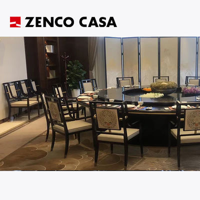 Chinese Style Hotel Banquet Hall Electric Dining Table And Chairs For Hotel Restaurant