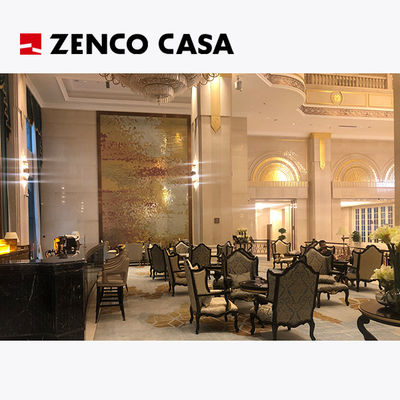 Hotel Lobby European Style Coffee Table And Lounge Chair Size 815*760*1000mm