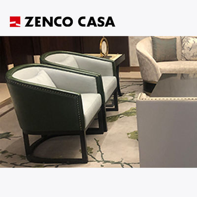 Modern Style Hotel Lobby Leisure Furniture Set Including Sofa Leisure Chair Coffee Table