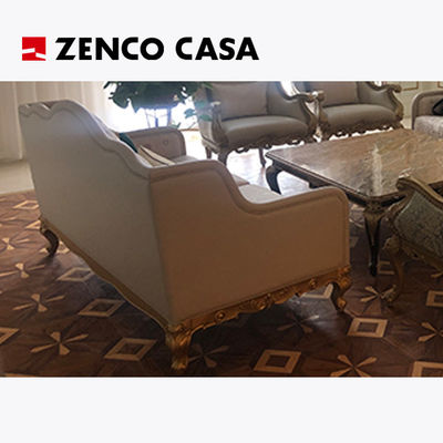 European Style Hotel Lobby Leisure Furniture Set Including Sofa Leisure Chair Coffee Table
