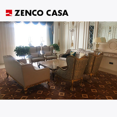 European Style Hotel Lobby Leisure Furniture Set Including Sofa Leisure Chair Coffee Table