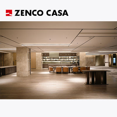 Hotel Lounge Furniture Set Includes A Long Tea Table And 10 Chairs