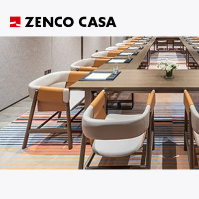 Hotel Meeting Room Furniture with Solid Wood Long Table And Lounge Chair