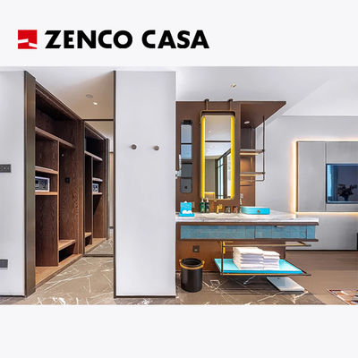 Ethnic Characteristics Hotel Bedroom Furniture Set Including Double Bed