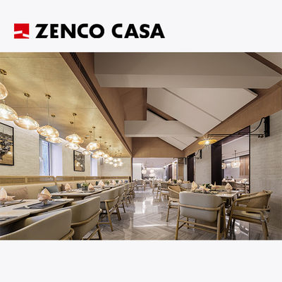Modern Hotel Dining Room Furniture Including Square Dining Table And Dining Chairs