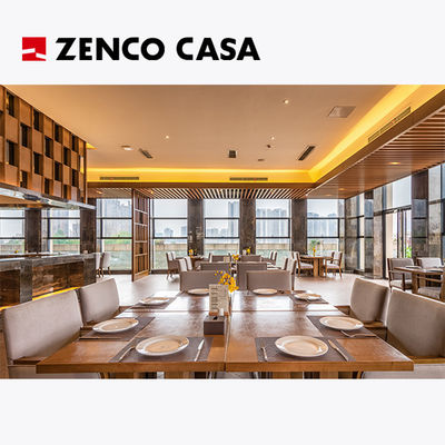 Hotel Restaurant Furniture Includes Single Solid Wood Dining Table And Dining Chairs