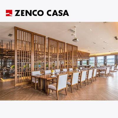 Hotel Restaurant Furniture Includes Single Solid Wood Dining Table And Dining Chairs