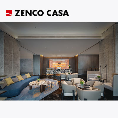 Plywood Hotel Lobby Furniture With Hotel Lobby Sofa And Coffee Table