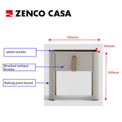 Hotel Bedroom Furniture Custom Sets For Business People With Bed Box 1830*2030*300mm