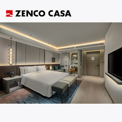 Hotel Bedroom Furniture Custom Sets For Business People With Bed Box 1830*2030*300mm