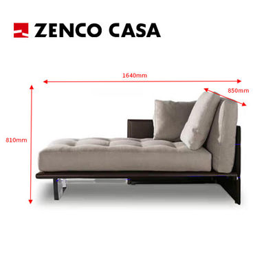 Hotel Twin Bedroom Furniture Set Includes Bed And Lounge Sofa With Cushions