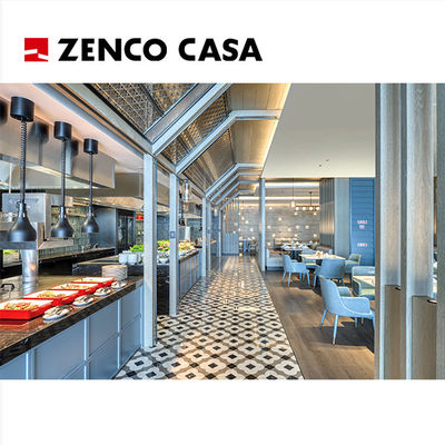 Five-Star Hotel Restaurant Furniture Customization Project Including Leather Dining Chairs
