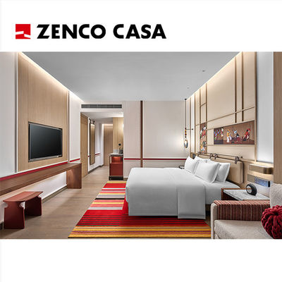 Colourful Modern Style Five-Star Hotel Room Furniture Customisation Project