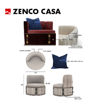 Five-Star Hotel Twin Room Furniture Customisation Project With A Distinctive Style